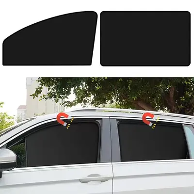 Car Side Window Sunshade, Magnetic, Privacy and Heat Insulation, Strong Magnet