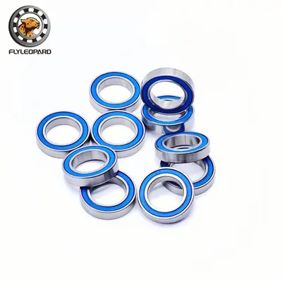 Miniature Deep Groove Ball Bearing 6802-2RS, 15x24x5 mm