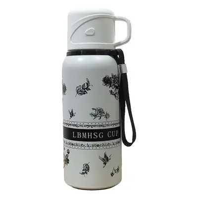 Gardenia Thermal Cup 304 Stainless Steel Large Capacity Women's Water Bottle - 6