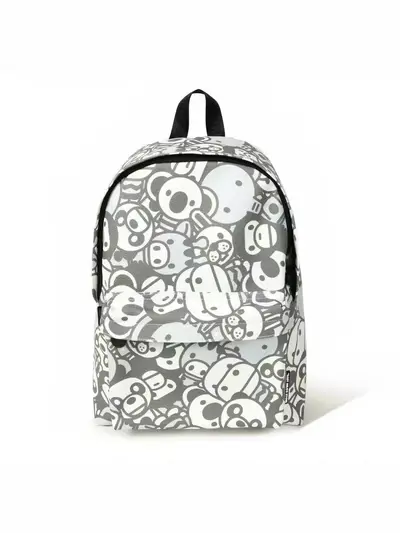 BAEP BABY Little Monkey Cartoon Student Backpack Business Laptop Backpack - 4