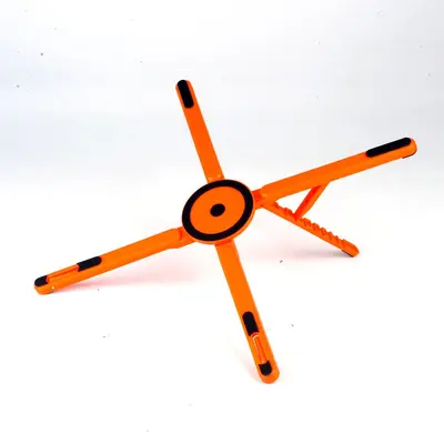 Magnetic Aluminum Alloy Phone and Tablet Stand, Foldable, Four-Leg Support - 11