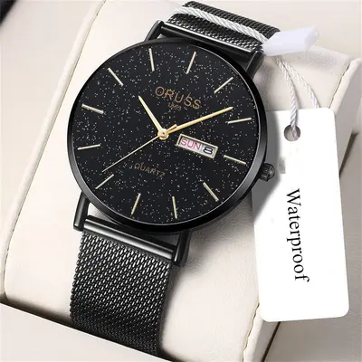 TikTok populäre einfache und elegante Herrenuhr modisch wasserdicht original direkte Lieferung Stahlband Uhr - 10