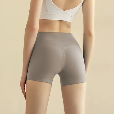 Kadın Dikişsiz Üç Çeyrek Yüksek Belli Yoga Taytı, Kalça Kaldırıcı