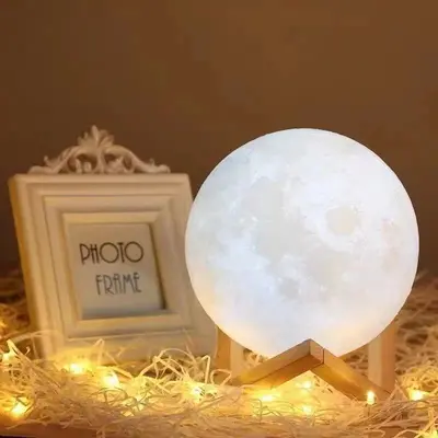 Yaratıcı el boyalı DIY gezegen lamba ay gece lambası sanat boyama grafiti boyama el yapımı kişiselleştirilmiş üretim