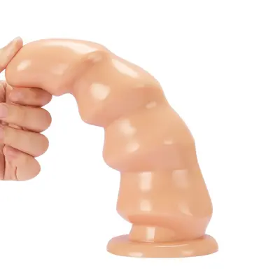 J107 gewellter Analplug für Männer und Frauen, dick, Erwachsenenprodukt