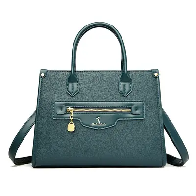 Damen-Handtasche 2024 im Kontrastfarben-Design, Schulter- oder Umhängetasche - 10