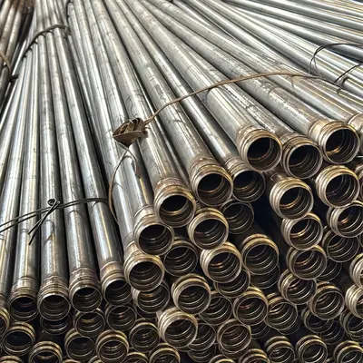 Sonic Test Tube Steel Pipe 50/54/57 for Pile Foundation Bridge Inspection with Crimp Screw