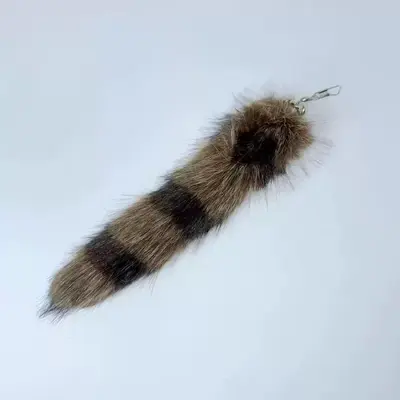 Fox Tail Retractable Cat Teaser Wand, Fishing-Style, Bite-Resistant - 9