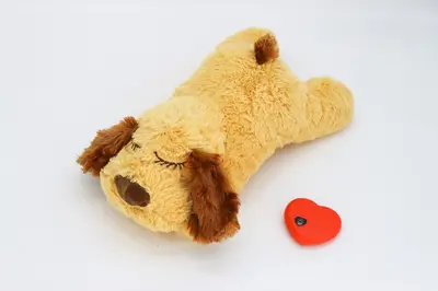 Игрушка Pet Abebe для собак с имитацией сердцебиения, успокаивающая спутник для кошек и собак, интерактивная для снятия стресса и сна, успокаивающая для питомцев - 6