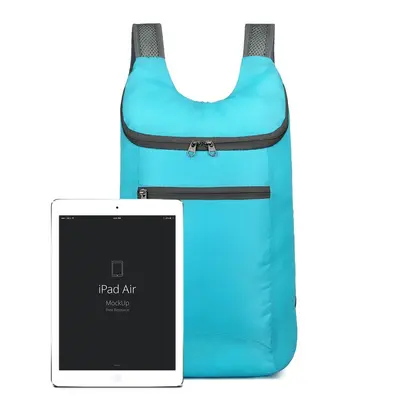 Dual Shoulder Backpack Outdoor Foldable Bag Lightweight Water-Resistant Travel Backpack Fitness Sports Rucksack Large Capacity Gift Dual Shoulder Backpack - 6
