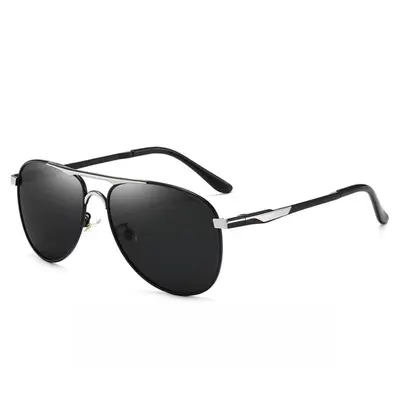 Men's Polarized Pilot Sunglasses, UV Protection, Driving and Fishing, Model 8722 - 9