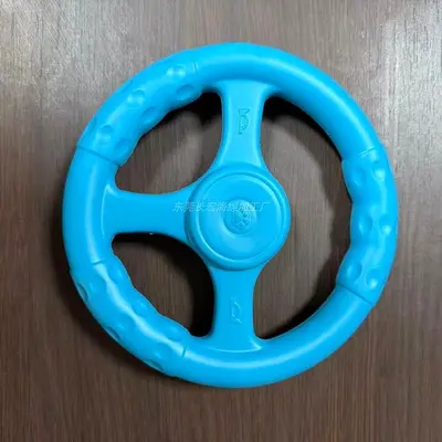 EVA Pet Toy with Built-in Bell Steering Wheel for Cats and Dogs