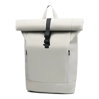 Herren-Laptop-Rucksack mit Rollverschluss für Studium und Reise - 6