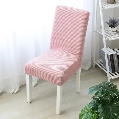 Polar polar high elastic chair covers, corn velvet half chair covers, thickened hotel dining table and chair covers cross-border supply - 8