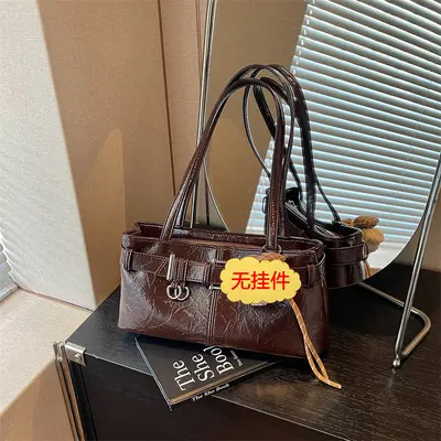 Women's Single Shoulder Bag, Solid Color Minimalist Commuter Design, Summer 2026 - 9