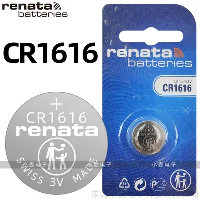 Renata CR2032 Button Cell Battery 3V Lithium, for Car Key and Watch - 11