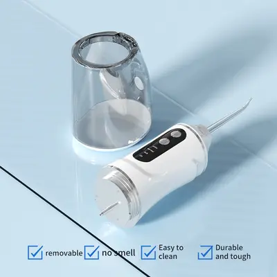 跨境工厂直销便携冲牙器电动口腔清洁器手持洗牙器去牙结石水牙线