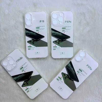 Apple 17 şeffaf telefon kılıfı, düşmeye karşı dayanıklı, 15 silikon, 14 sade, 18 yeni model iPhone 16 koruyucu kılıf toptan satış