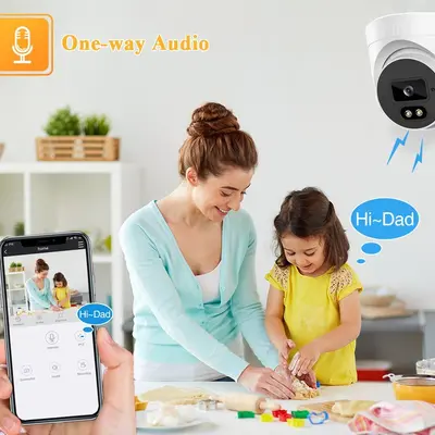 Acarte 5mp poe cctv ip kamera Kiti kapalı dome IR gözetim kamera seti