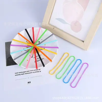 高品质硅胶绑带书本整理神器多功能整理绑带跨境热销贴标批发