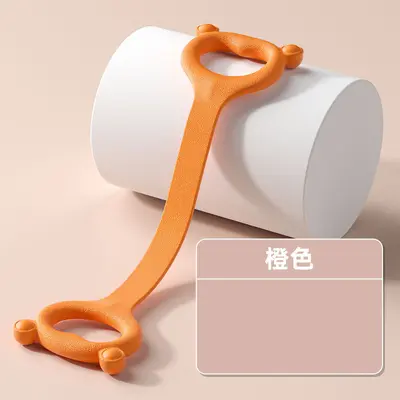 Figure-8 Fitness Resistance Band Chest Expander for Shoulders and Back - 12