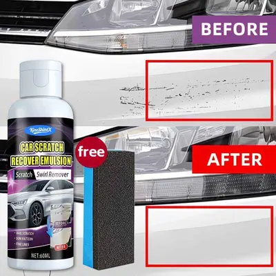 KineShineX Car Paint Scratch Remover Wax, Scratch and Chip Repair Kit - 1