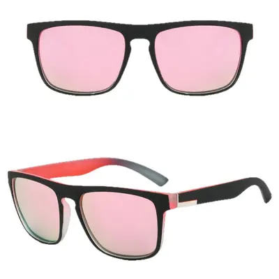 Polarisierte Outdoor-Radbrille für Herren, Retro-Sport, UV-Schutz, D731