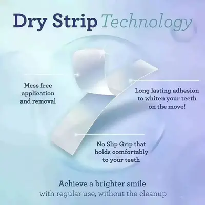 GuruNanda Coconut Oil Teeth Whitening Strips, 14 Strips - 4