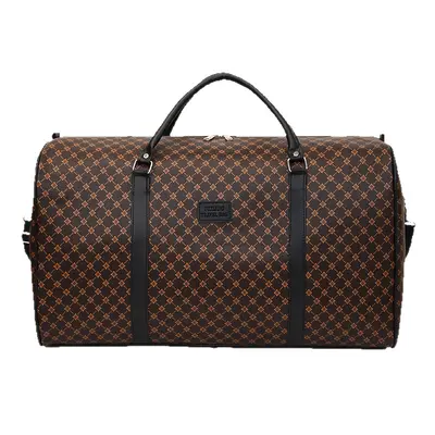 Ledertasche mit Trocken-Nass-Trennung und großem Fassungsvermögen