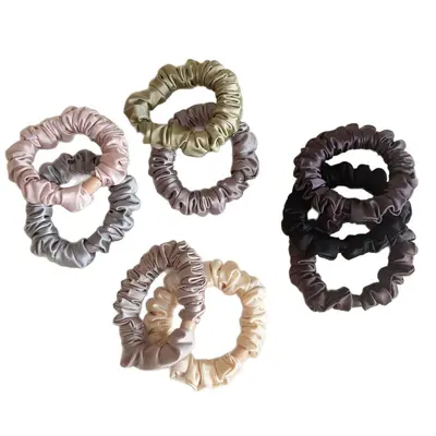 Hair-Friendly Small Black Hair Ties for Everyday Use