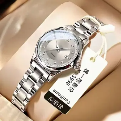 Women's quartz watch, waterproof, luminous dial - 10