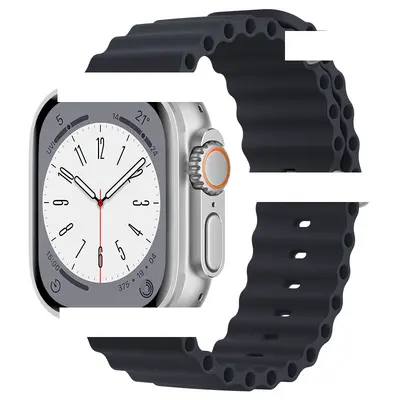 Translucent Ocean Band for Apple Ultra 4/S10/11, Stretch Clasp - 11