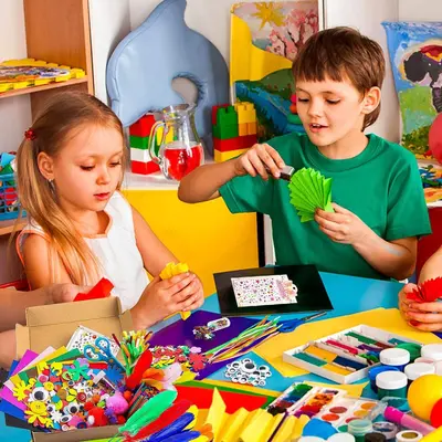 Çocuk erken eğitim el işi DIY malzeme seti - 3