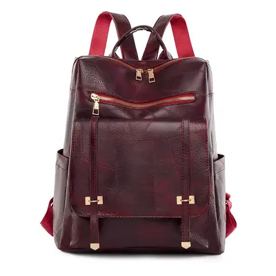 Retro Women's Backpack, Large Capacity, Daily Use - 10