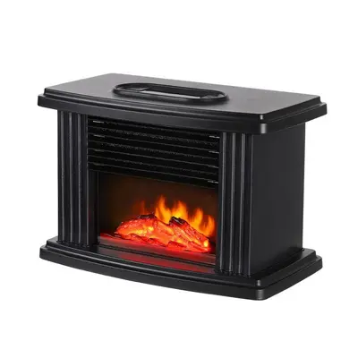 Fireplace heater cross-border flame heater small mini fireplace fast heating home vertical heater