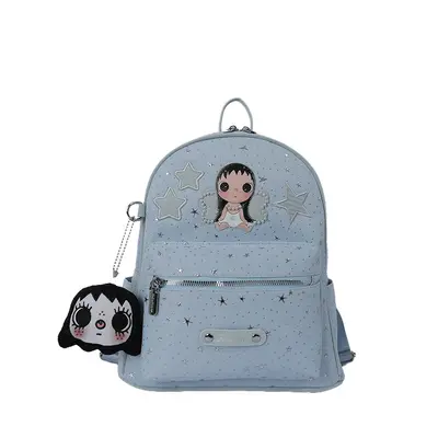 Women's Casual Cartoon Backpack, Lightweight Large Capacity Travel and School Bag - 8