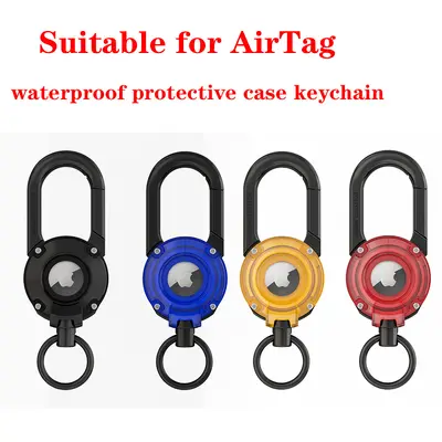 Protective Case Keychain for Apple AirTag, Lost-Item Tracker