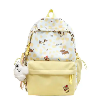 Cute Cartoon Backpack for High School Students, Large Capacity - 6