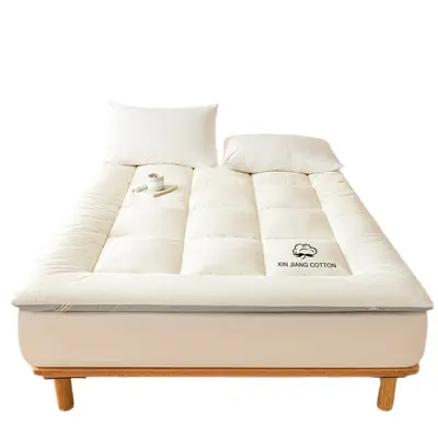 Grade A Xinjiang Cotton Mattress Student Dormitory Thickened Bed Pad Single and Double Person Tatami Soft Underlay Pad