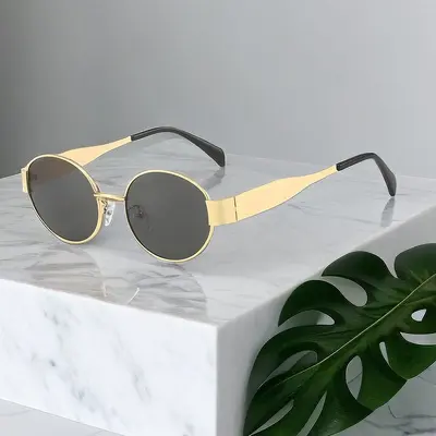 2026 Yeni Model Oval ve Küçük Yuvarlak Moda Güneş Gözlüğü - 9