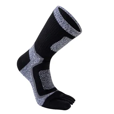 Herren Baumwoll-Fünfzehensocken, schweißabsorbierend, geruchsneutral, große Größen - 7
