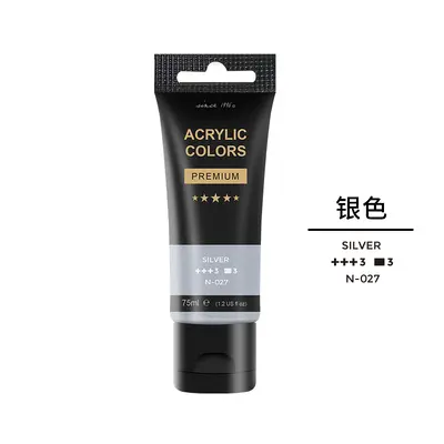 Qiaoergonei 75ml Acrylfarbe Set, 30 Farben, wasserfest - 10