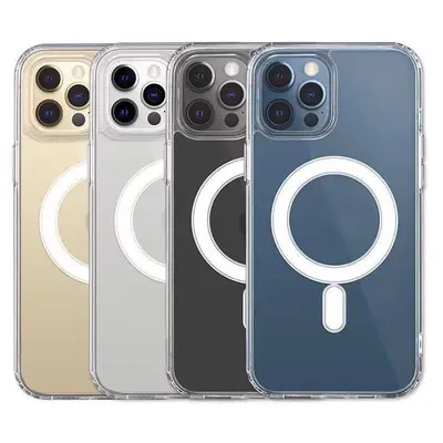 iPhone 16 15 Pro Apple 18 14 Pro MAX transparente magnetische Handyhülle 17 Großhandel