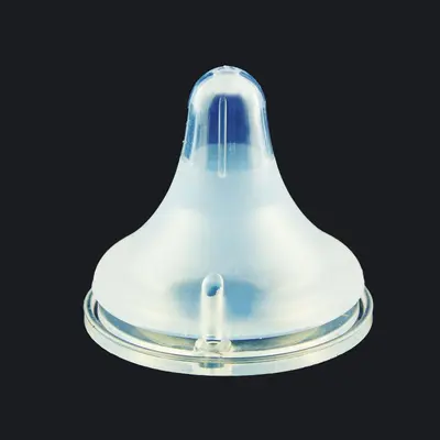 Babyschnuller Bebek buzlu Silikon-Schnuller mit Muttermilch-Saugline für echtes Gefühl universell 5 cm Fütterungs-Schnulleraccessoires - 8