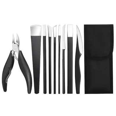 Manicure pedicure tool set, nail and dead skin removal