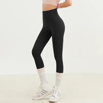 Yüksek bel yoga pantolon, hızlı kurulayan, karın kontrollü - 13