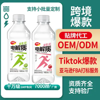 爆款电解质维生素营养健身运动功能饮料饮品定制整箱批发