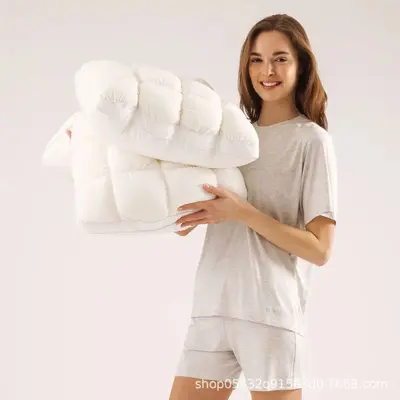 Cooling Puff Pillow with High-Elasticity Fiber Core, Side Sleeper - 11