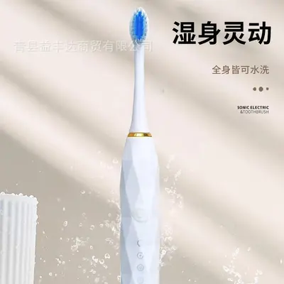 外贸产品 外贸电动牙刷成人款软毛牙刷充电款六种模式自动牙刷