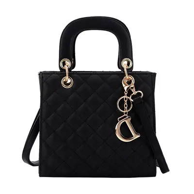 Women's Princess Diana Handbag, Diamond Quilted Chain Small Crossbody Bag - 5